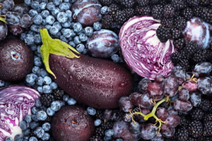 Quais são as vantagens dos alimentos com a cor roxa